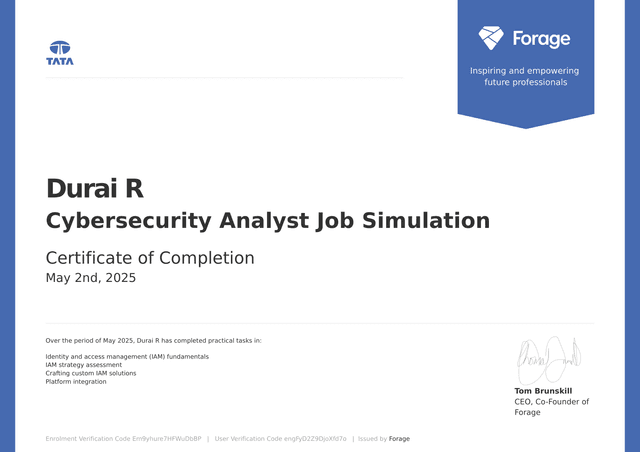 Certificate 1